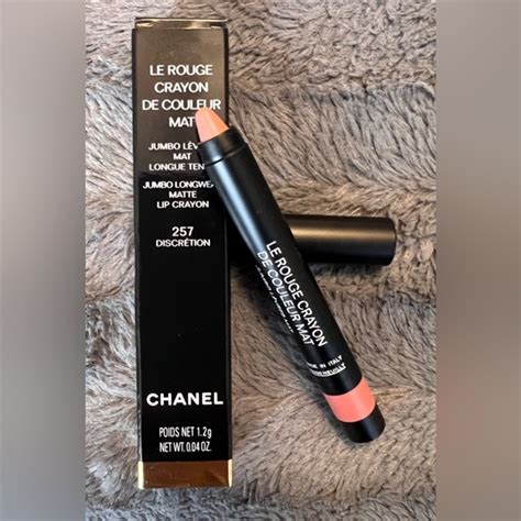 chanel le rouge crayon de couleur mat discretion|Chanel le rouge crayon.